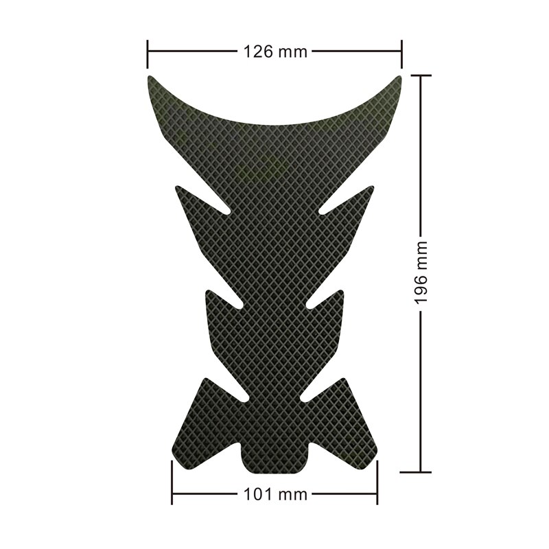 Gas Tank Pad Tractie Side Grips Protector 3M Lijm Voor Kawasaki Ninja300 Ninja250 Z250SL Z300 ABS: A3