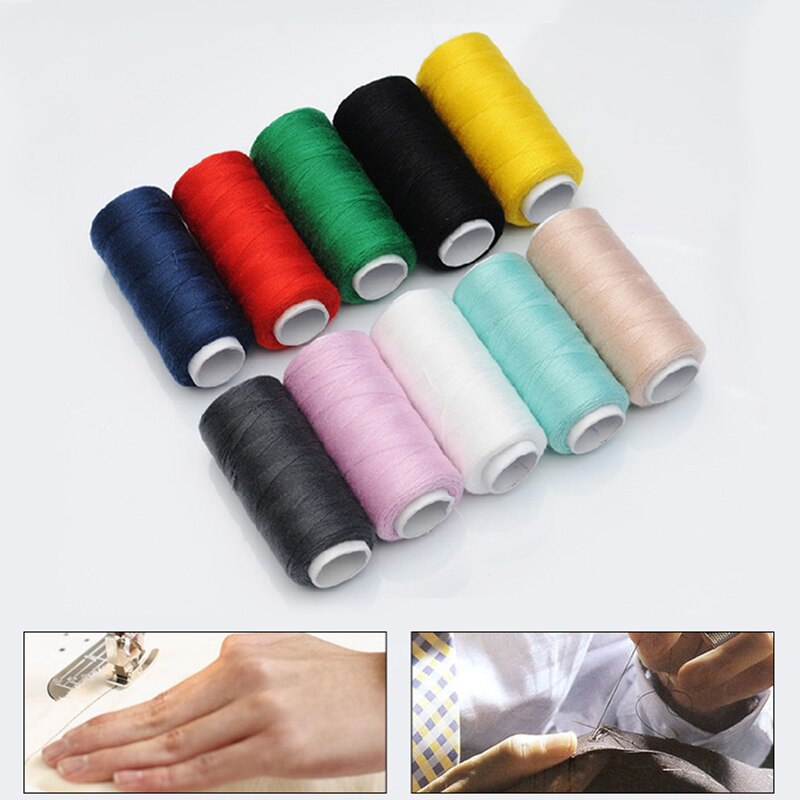 10 Colors DIY Handcraft Thread Sewing Threads Patch Stitch Sewing Thread hilos para coser For Sewing Machine Embroidery Craft