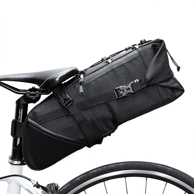 Waterproof Bicycle Saddle Bag Large Bike Tail Seat Sports Bags Polyester Cycling Panniers Mountain Bike Cycling Sport Bags Cover