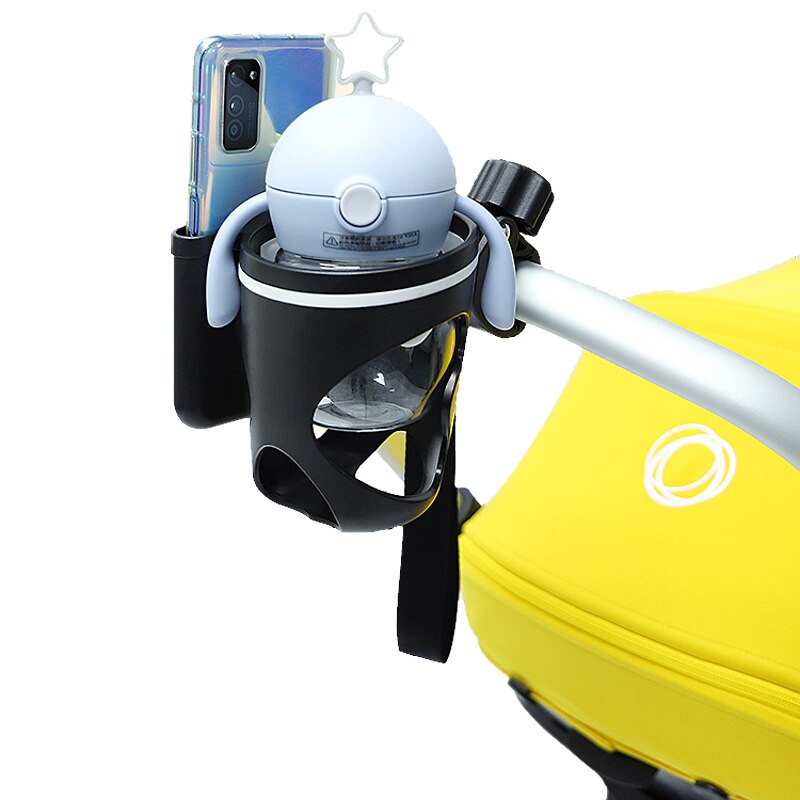 Accesorios para cochecito de bebé, portavasos Universal con soporte de montaje ajustable, soporte para teléfono móvil, Compatible con Bugaboo Bee