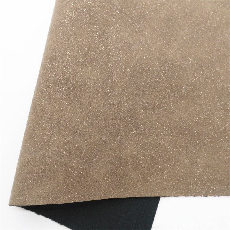 Black Mixed Brown Glitter leather, Metallic Snake synthetic leather, Glitter Suede Faux Leather Sheet For Bows DIY 21x29CM KM845
