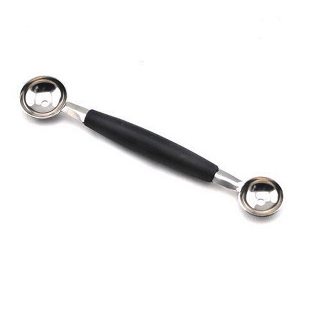 Stainless Steel Watermelon Premium Stainless Fruit Carving Kitchen Utensil Melon Watermelon Cubes Kitchen Accessories: spoon