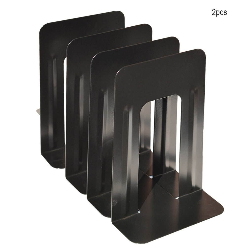 Sujetalibros de estilo sencillo metálico, soporte de hierro para soporte de escritorio, soporte Extra grande para libros, soporte de 24Cm