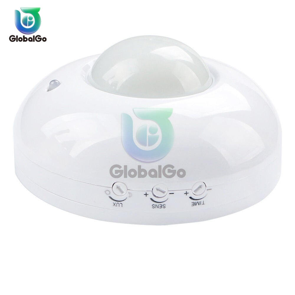 Led lampa  ac110-240v 360 graders pir infraröd rörelsesensor omkopplare belysning belysning pir switch sensor