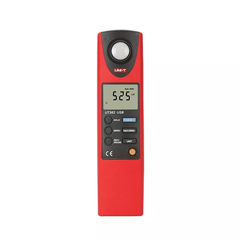 UNI-T UT383 BT Light Meter UT381 UT382 Digital Luxmeter Illuminance Photometer Illuminometers Luminance Lux Fc Test