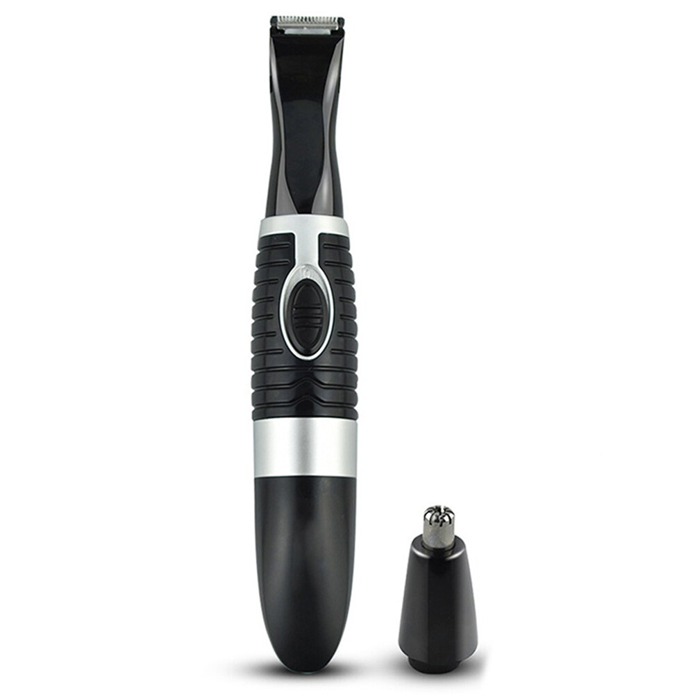 Groom Clipper for Small Areas Hair Cut 3 in 1 Shaver Hair Clipper Nose Hair Trimmer: Black