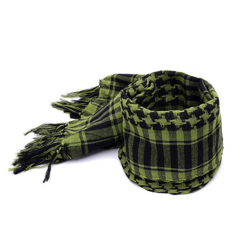 Brand Lightweight Tassel Arab Desert Shemagh KeffIyeh Scarf Wrap Pashmina Worthy Checked men mufflers