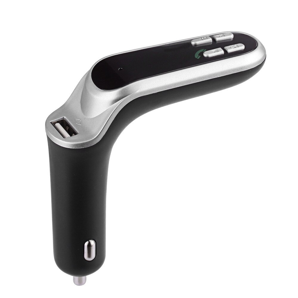 Car FM Transmitter Bluetooth Hands free LCD MP3 Player Radio Car Kits Cargador Music Players Reproductor Медиаплеер: Gray