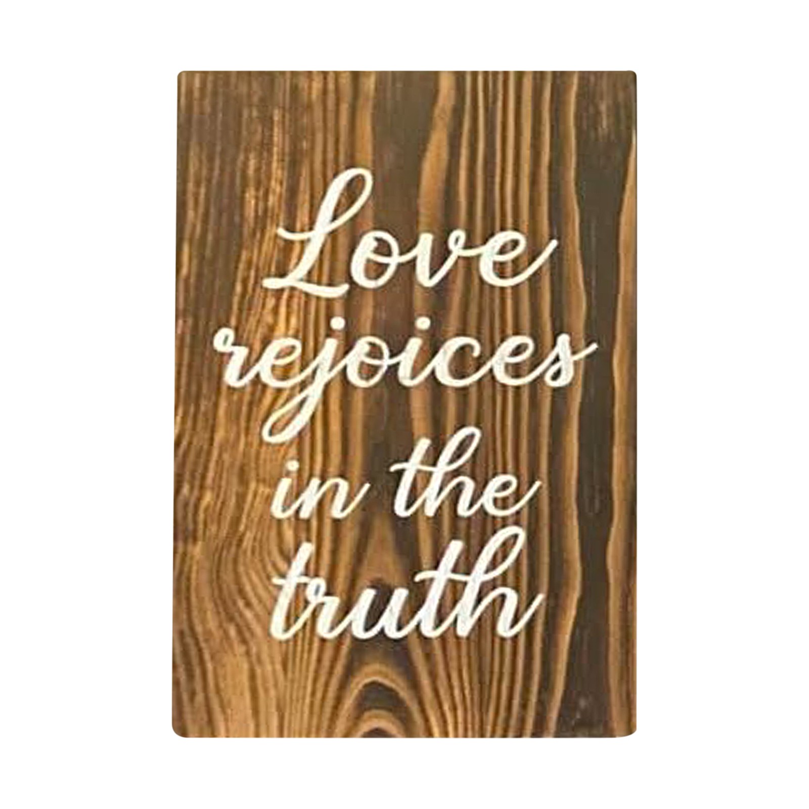 Træskilte til bryllupsgangen bryllupsskilt kærlighed er tålmodig, venligt træskilt til bryllup, vægdekoration til bryllupsdag: Klar