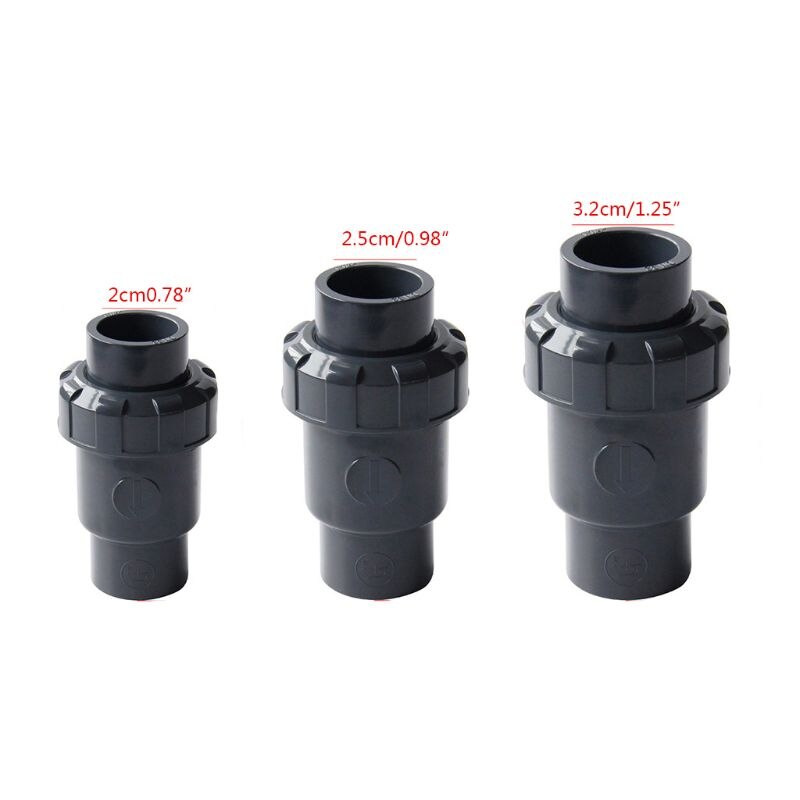 PVC pipe fittings check valve plumbing system fittings 20mm 25mm 32mm
