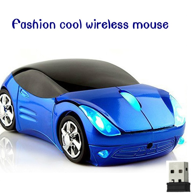 XQ – souris optique sans fil 2.4Ghz pour ordinateur Portable, accessoire de jeu, de luxe, en forme de voiture, pour PC et Portable