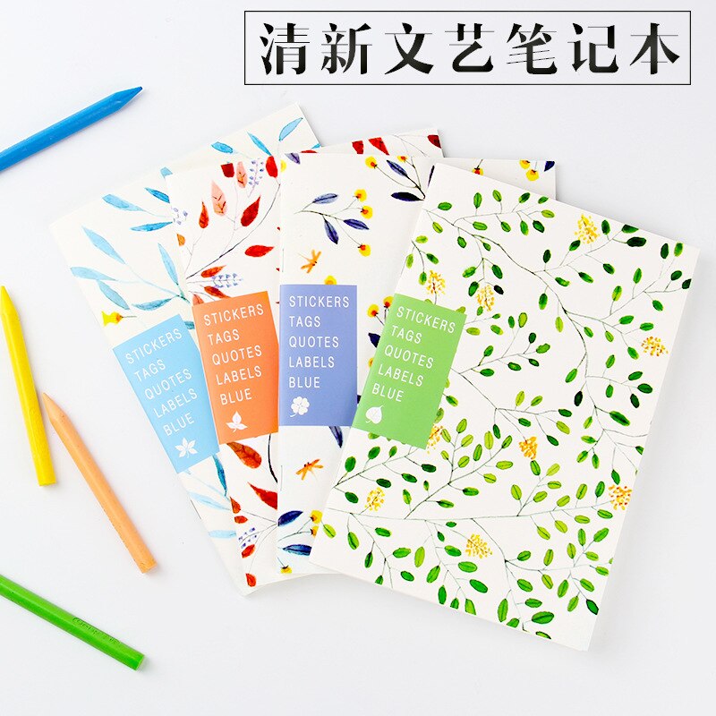 4PCS A5 Cute Cartoon Notebook Paper Cat Pattern Lined Paper Journals Notepad Cute Stationery School Office Supplies Planer 2022: A-4pcs