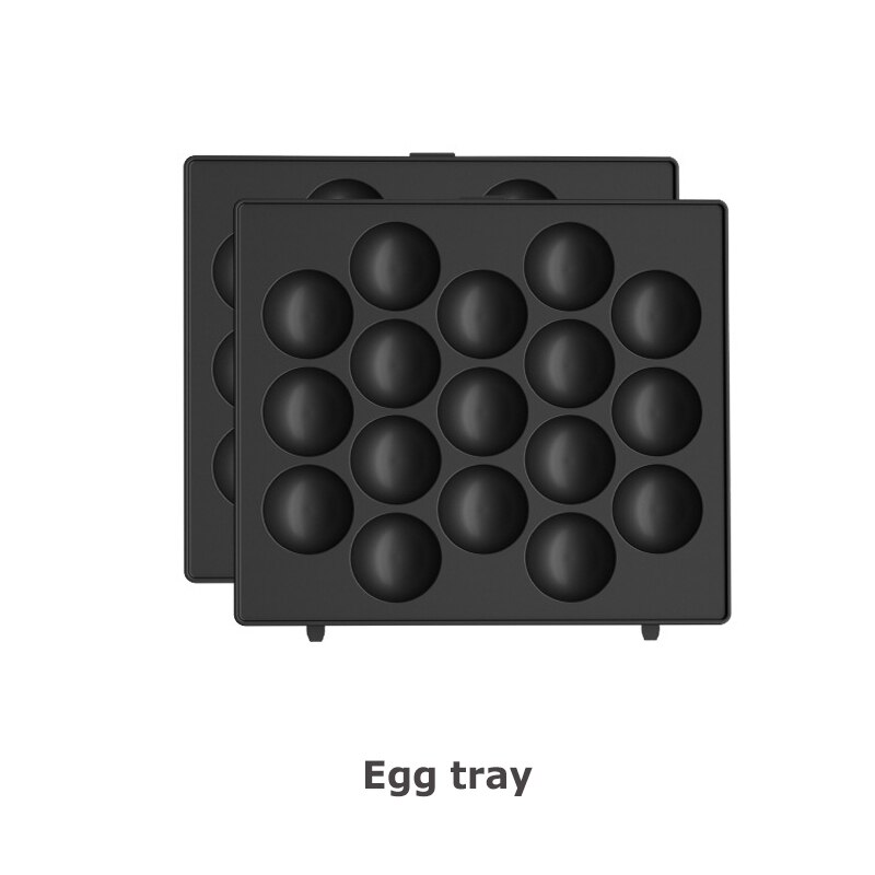 12x13CM gaufrier Sandwich Pan beignet plateau de cuisson petite Machine à boulettes de viande de alimentaire revêtement antiadhésif ustensiles de cuisson moules de cuisson