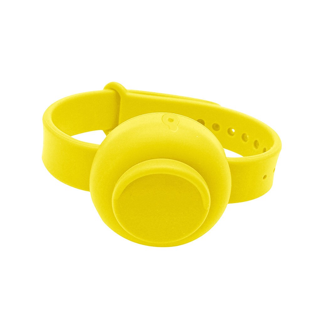 30#1PC Adult Kid Liquid Wristband Hand Pumps Bracelets Hand Dispenser Handwash Outdoor Pumps Sanitizer Dispenser Bracelet: F
