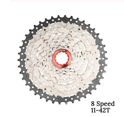 Mtb cykel frihjul 8 9 10 11 hastighed 40 42 46 50t svinghjul til xt slx sram mountainbike cykling kassette tilbehør: 8 hastighed 11-42t