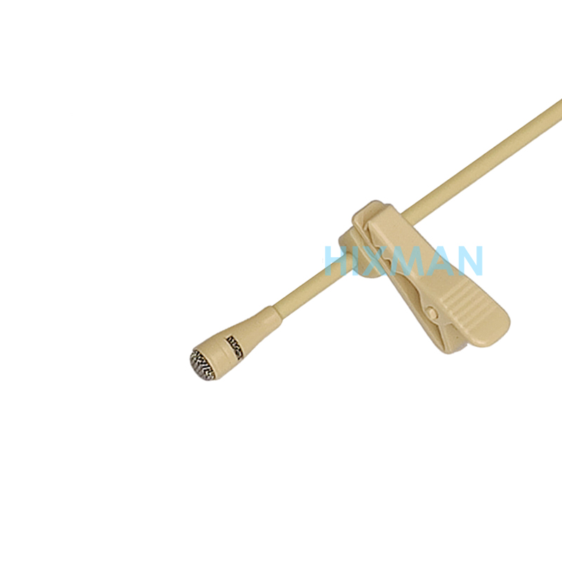 HIXMAN LB1-SM UniDirectional Lav Lavalier Lapel Condenser Microphone For Lectrosonics SM LM UM Series Wireless Transmitter