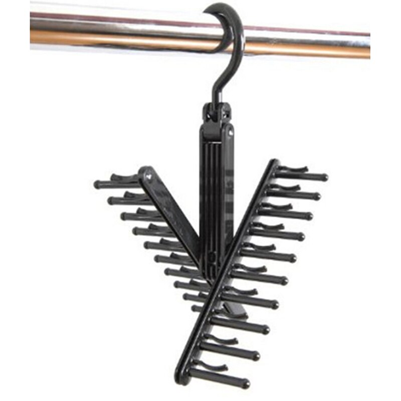 Multifuction Storage Rack Tie Belt Organizer Rotating Ties Hanger Holder Closet Organization Wardrobe Finishing Rack Space Saver