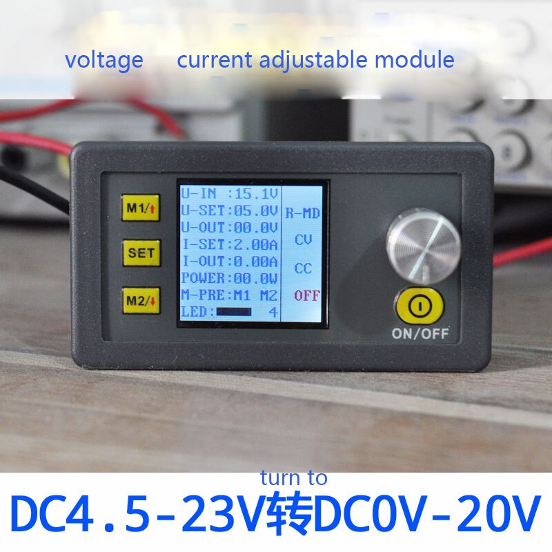 DP50V2A lcd-scherm Constante Spanning stroom Step-down Programmeerbare Voedingsmodule buck Voltage converter