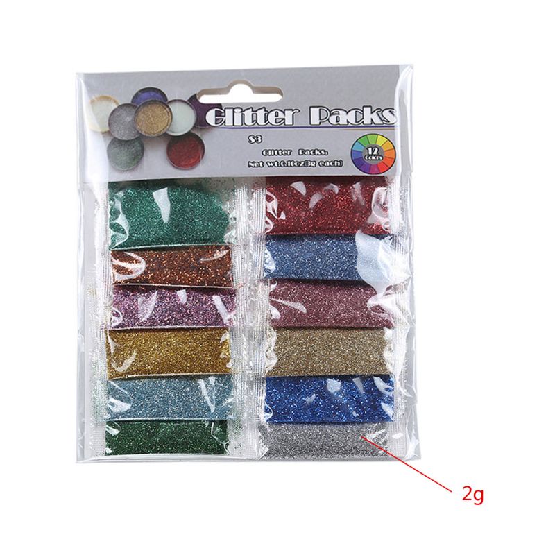 12 Kleuren Resin Casting Mold Glitters Pailletten Pigment Grote Kit Make Jewelry Vullingen Nail Art Sieraden Maken