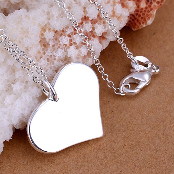 Collier classique de luxe en argent, magnifique, ravissant, cordé, populaire, exquis, offre spéciale, P143