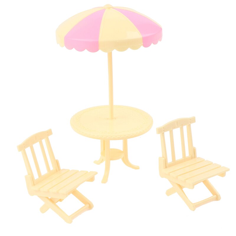 Mini Beach Lounge Chair 1:12 Doll House Simulation Model Play House Toy