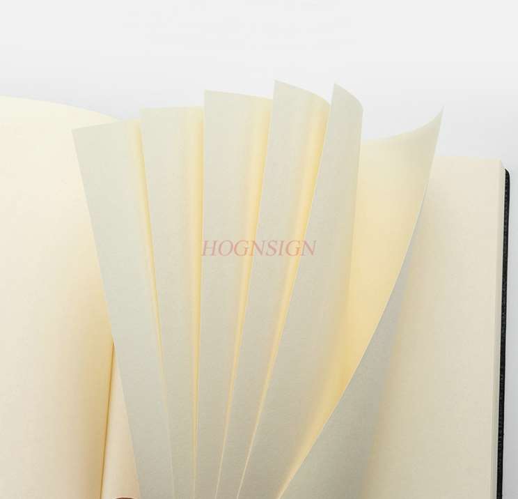 Súper grueso cuaderno de papel blanco bosquejo libro retro grueso diario A5 Bloc de notas