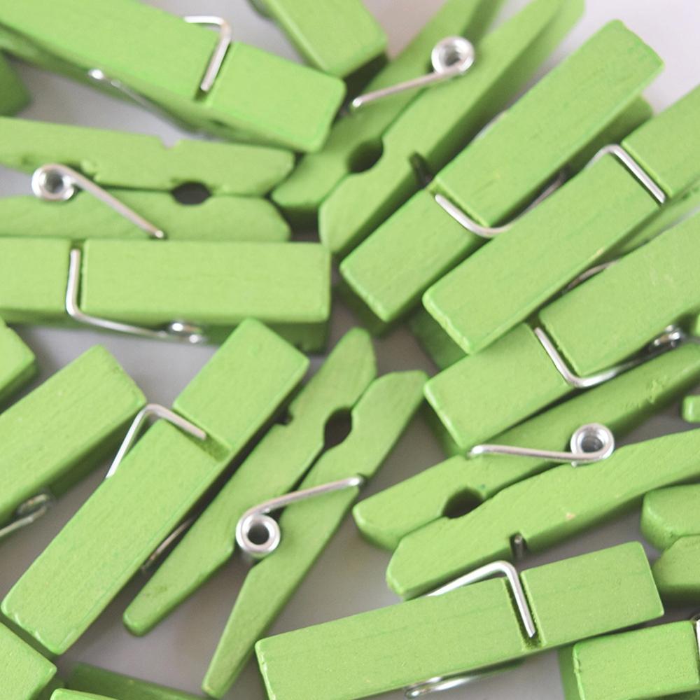 10pc mini 3cm*0.4cm knijpers, natuurlijke houten kledingknijper, fotopapierknijper, wasknijper, knutselklemmen, papieren fotohangklemmen