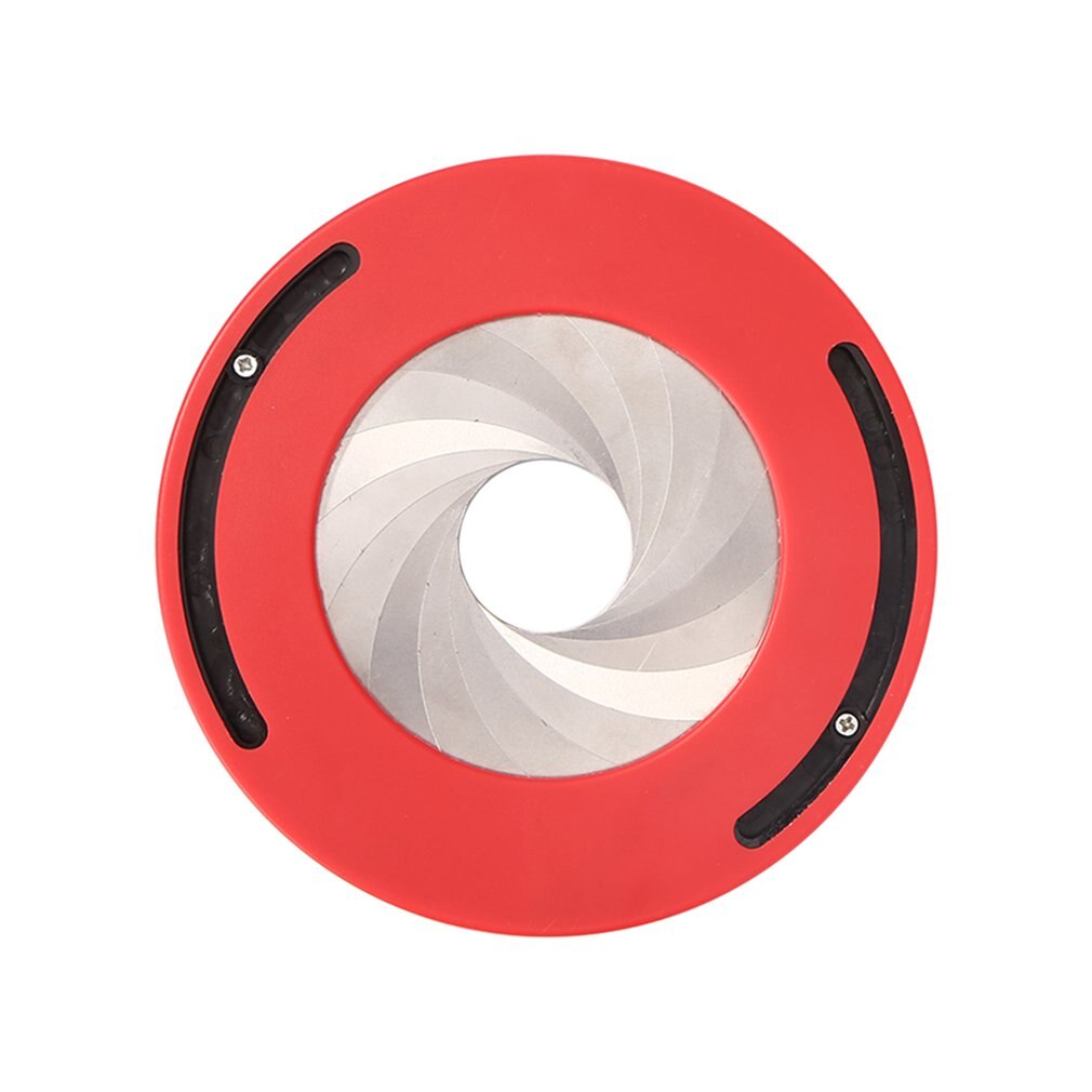 Flexible Circle Drawing Tool Adjustable Measuring Drawing Circular drawing rotatable compass drawing ruler tool: Red