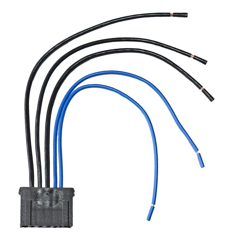 AU04-Resistor de Motor de ventilador de calefactor, Kit de reparación de conectores de telar de cableado 6450JP 6445ZL 6445KL para Peugeot 206 307 Citroen C3 Xsara