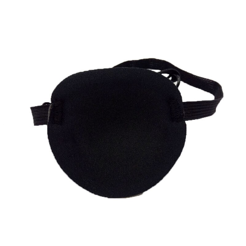 Uitstekend herstel gebruik concave ooglap bril schuimgroef wasbare oogkleppen verstelbare band 4 kleuren oogbeschermer: Zwart