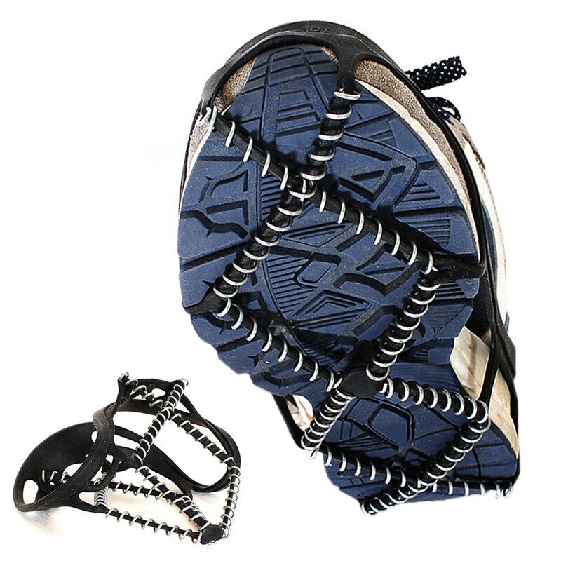 Outdoor Spring Shoe Cover Thick City Simplicity Anti-slip Crampons Mountain Climbing Spikes Anti-slip Booties Snow Claw