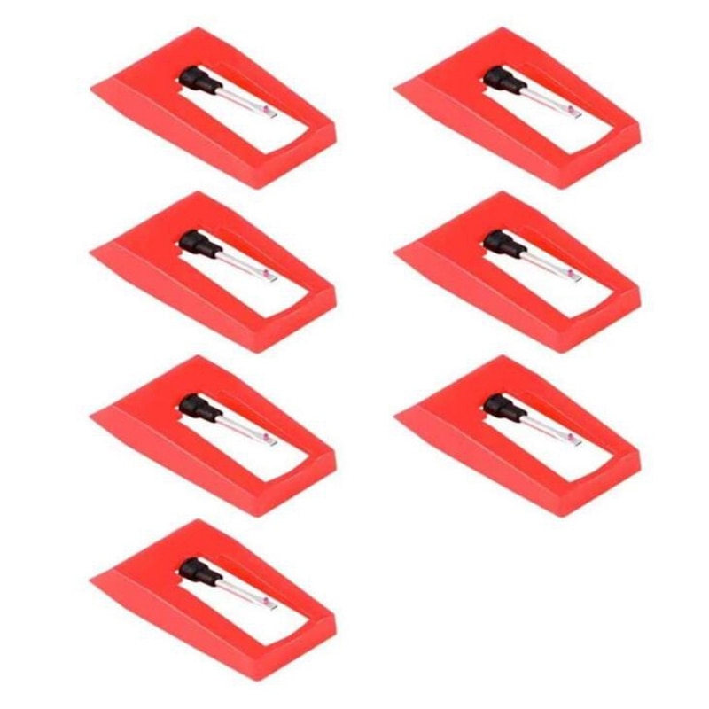 Record Player Needle,7 Pcs Diamond Stylus Replacement for Turntable, Replacement Needle for Crosley,Ion,Numark,Sanyo,Etc: Default Title