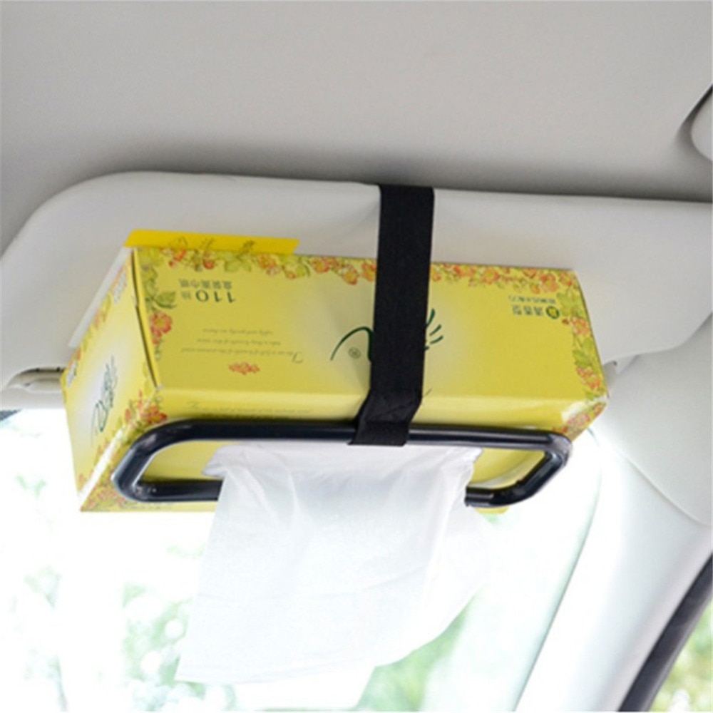 Auto Zonneklep Tissue Houder Papieren Handdoek Servet Rack Auto Seat Terug Tissue Doos Houder Auto Accessoires Tissue Organizer Beugel
