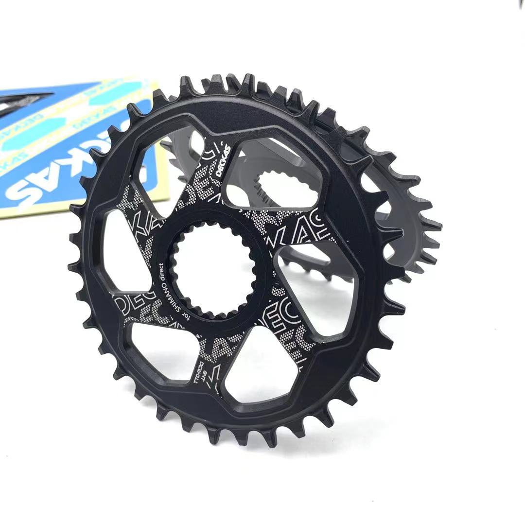 DECKAS-plato de bicicleta de montaña, rueda ancha y estrecha para Shimano M6100 M7100 M8100 M9100, juego de bielas de 12 velocidades, 1x1 2s