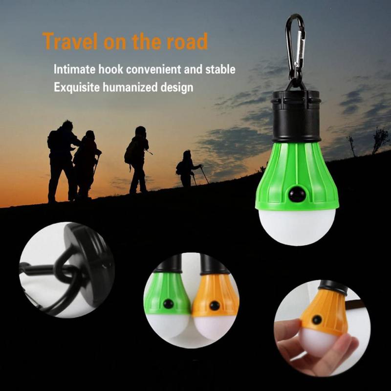 Draagbare Emergency Camping Tent Licht Waterdicht Outdoor Opknoping Sos Lanters Lamp Vissen Lantaarn Wandelen Spaarlamp