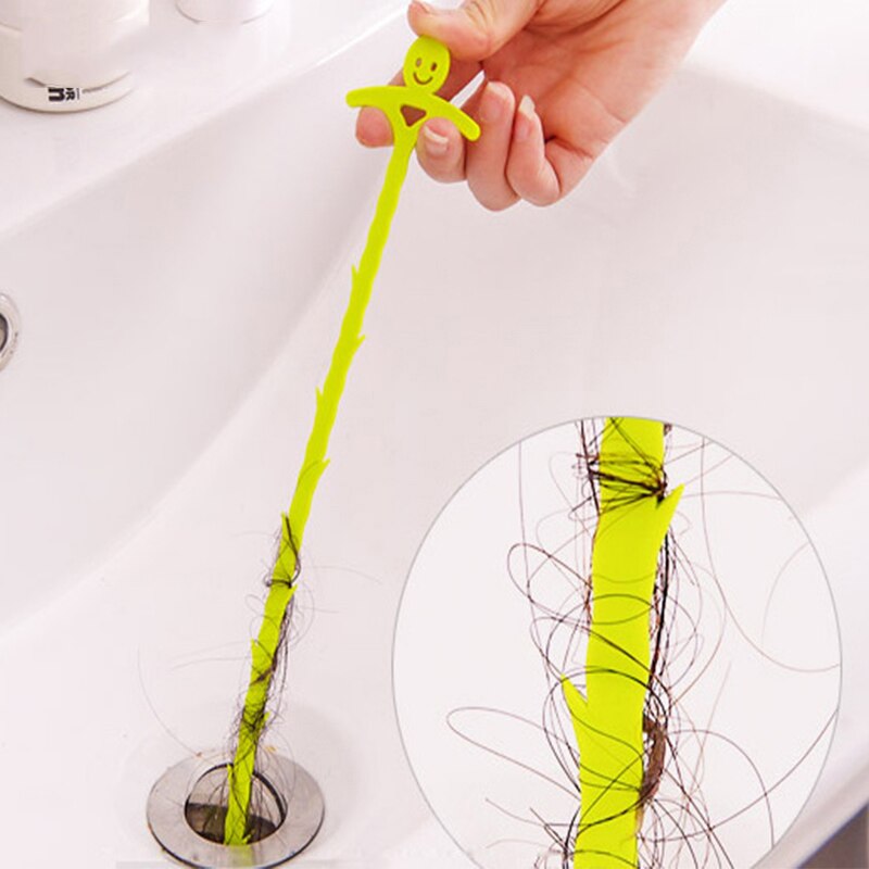 Keuken Accessoires Thuis Pijpleiding Drain Baggeren Apparaat Badkamer Wc Riool Klomp Riool Reinigen Plastic Haak Badkamer Gadgets