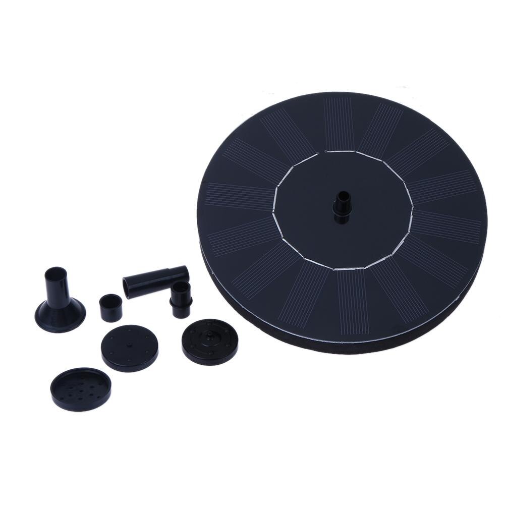 1.0W 16x16 centimetri di Acqua Solare Fontana Pompa di Alimentazione del Pannello impostato Stagno Giardino Pannello di Alimentazione kit Piscina di Irrigazione sommergibile