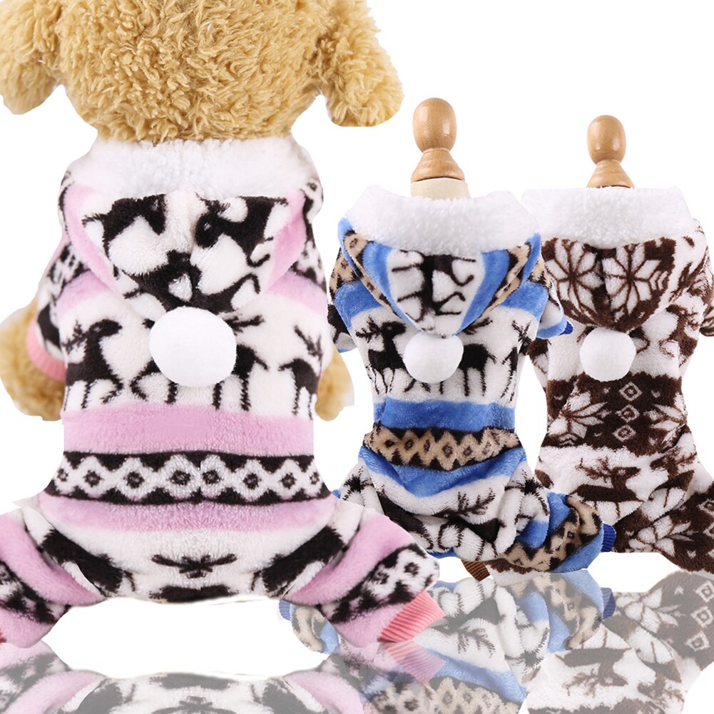 Weiche Warme Vlies Hund kleidung kostüm Yorkshire Chihuahua kleine Haustier hund Mantel