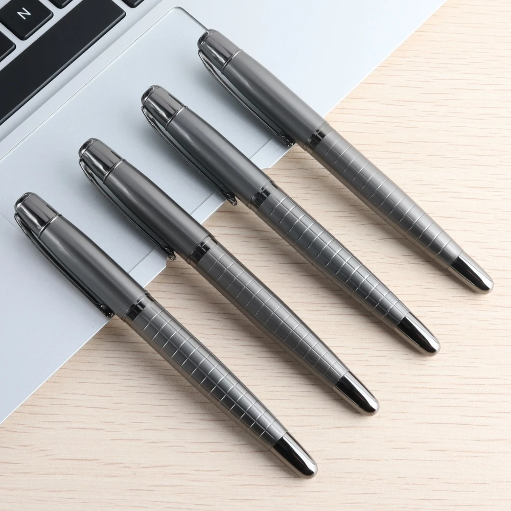 Klassische Luxus-Rollerball-Stifte Edelstahl-Rollerball-Stift für Männer Frauen Schul büro Exekutive Geschäft