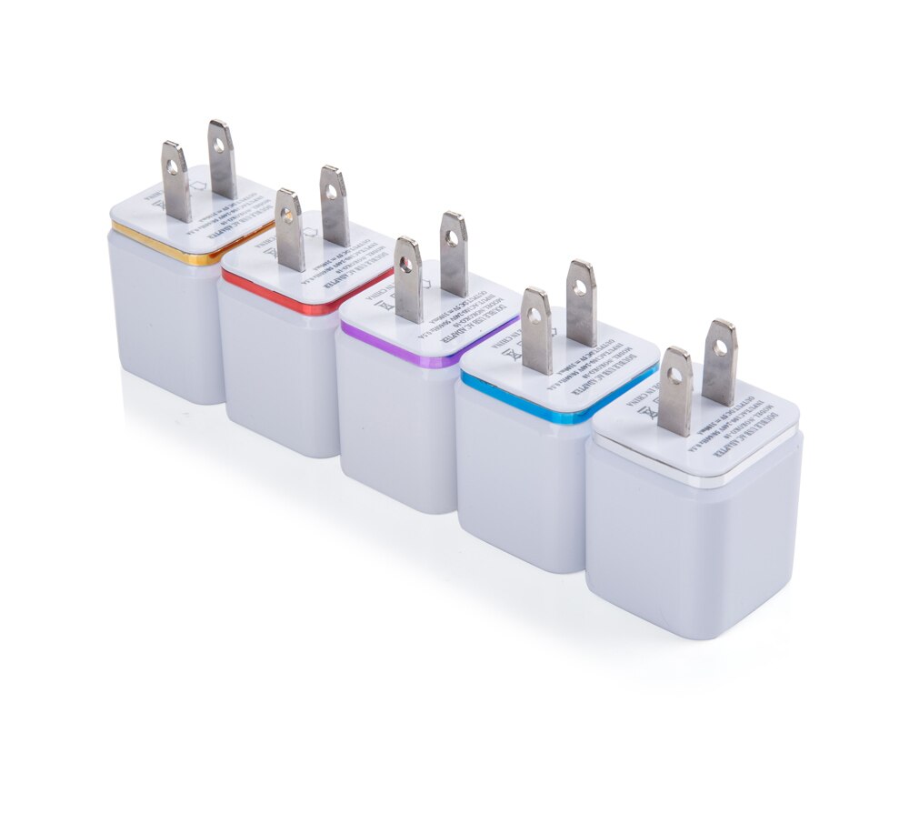 VBNM Dual USB Zelle Handy Ladegerät 5V 2,1 A/1A EU UNS Stecker Wand Power Adapter für ipad iPhone Samsung HTC Handys