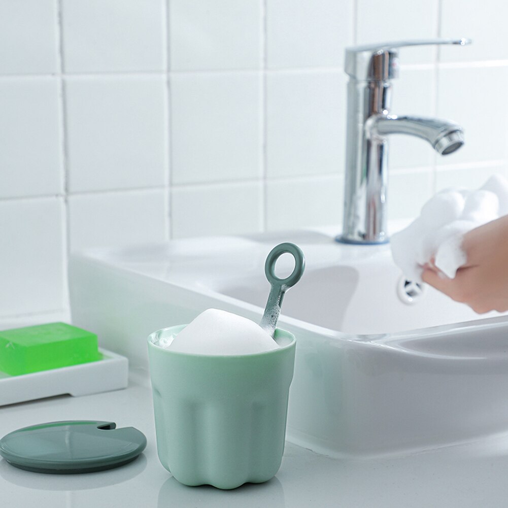 Facial Cleanser Foam Bubble Maker Cup Face Clean Tool Shower Bath Device Cleansing Cream Body Wash Shampoo Foamer