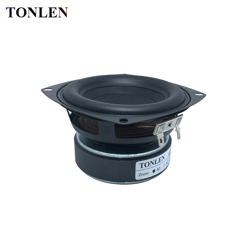 TONLEN 4 inch Subwoofer 4 ohm 8 ohm 40 w HIFI Bass High Power Luidspreker Hoorn draagbare audio Speakers klankkast Geluid Bar