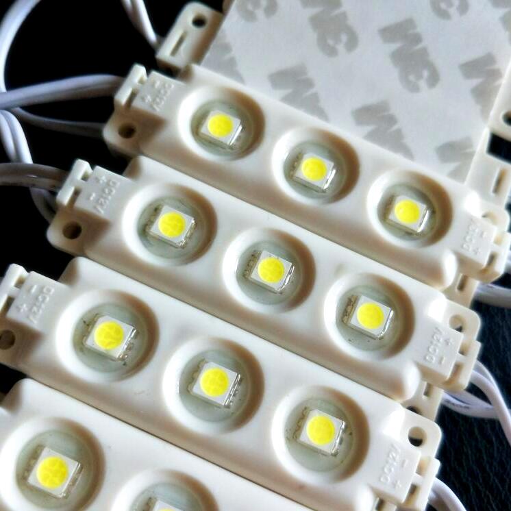3led SMD 5050 Injection Led Module DC12V Waterproof IP65 Blue LED Advertise letter led Sign Lights
