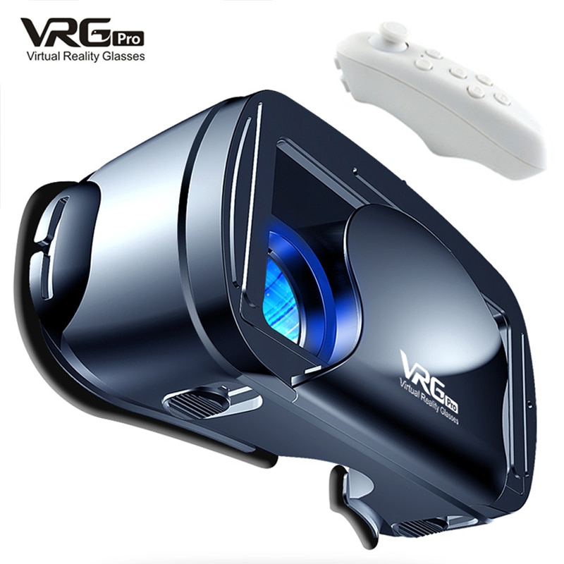 Virtual Reality 3D Vr Headset Slimme Bril Helm Voor Smartphones Mobiele Telefoon Mobiele 7 Inches Lenzen Verrekijker Voor Telefoon