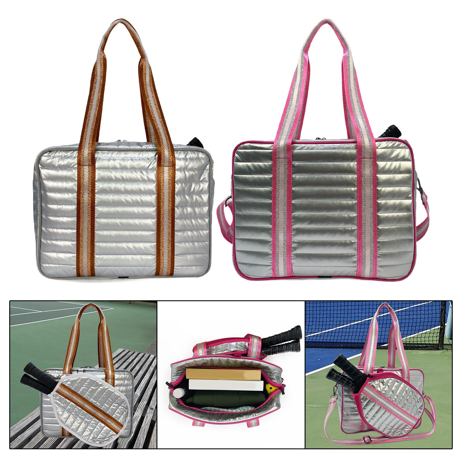 Tennis Bag Badminton Bag Racket Duffel Tennis Racket Shoulder Bag Carrying Tennis Racquet Bag Tennis Tote Bag