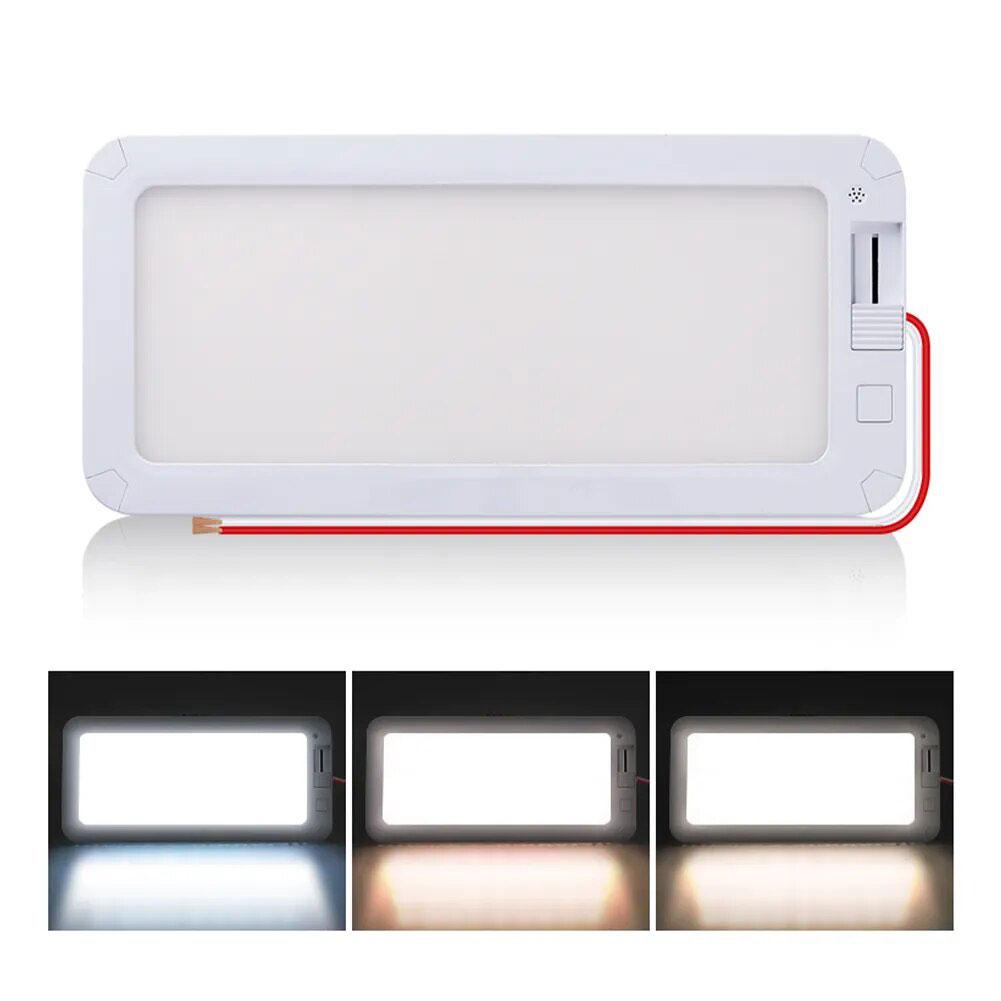 Garosa Plafonnier pour camping-car 12V RV LED plafonnier plafonnier