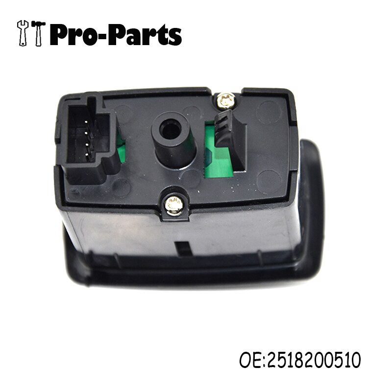 Nuovo pulsante interruttore alzacristalli elettrici 2518200510 per Mercedes classe A B ML GL R W251 W169 W245 X164 W164 lato passeggero 251 820 05 10