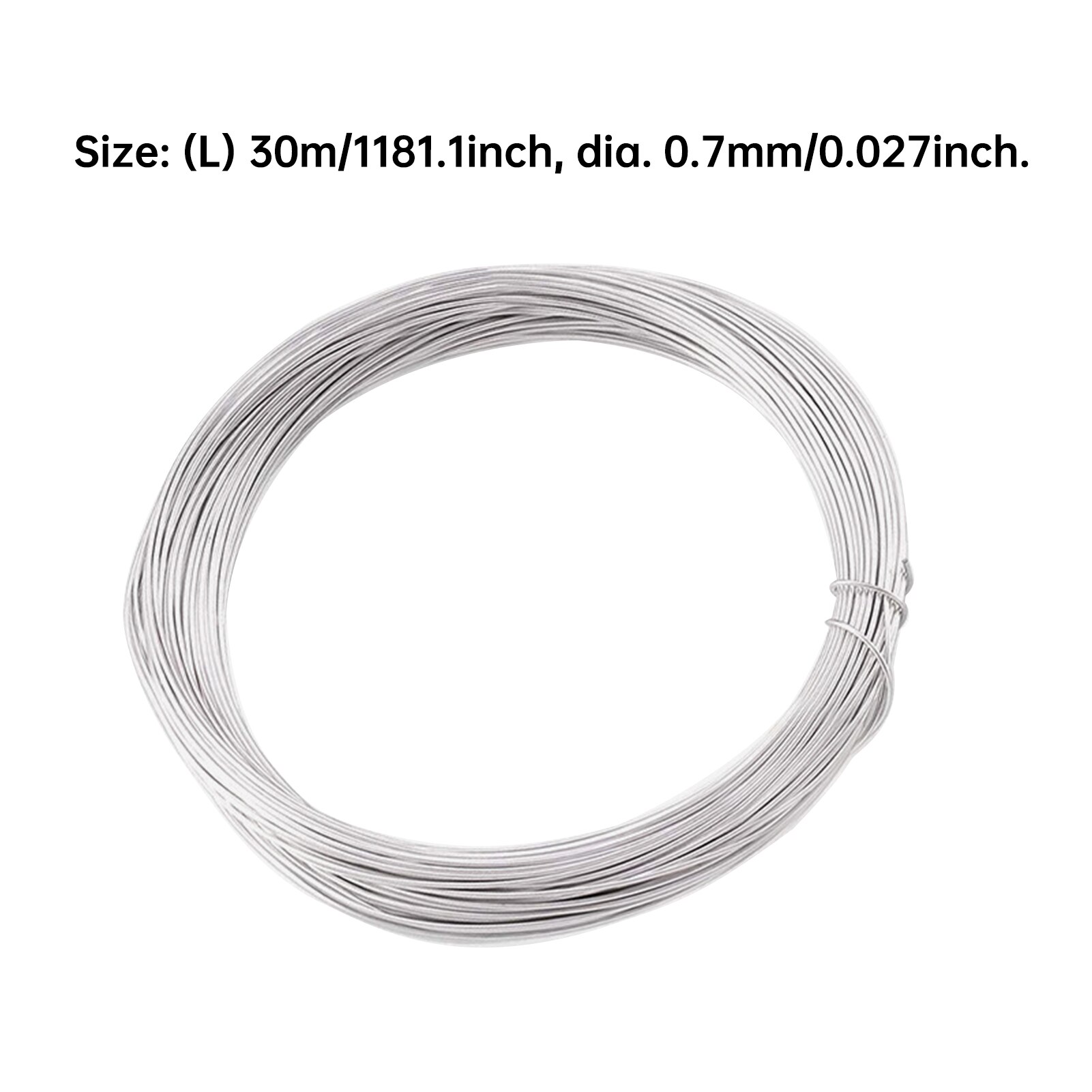 30m/roll Cable Tie Multifunctional Craft For Florist Vine Twist Garden Wire DIY Training Coil Plants Support Galvanized Iron