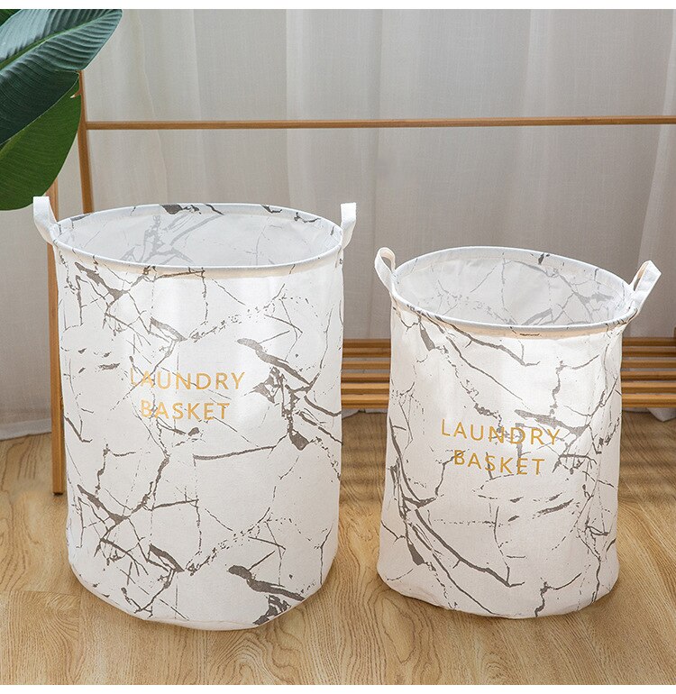 Badkamer Vouwen Wasmand Kamer Organizer Opslag Opvouwbare Wasmand Grote Opvouwbare Wasmand Zak Katoenen Tassen: 40X50CM / C