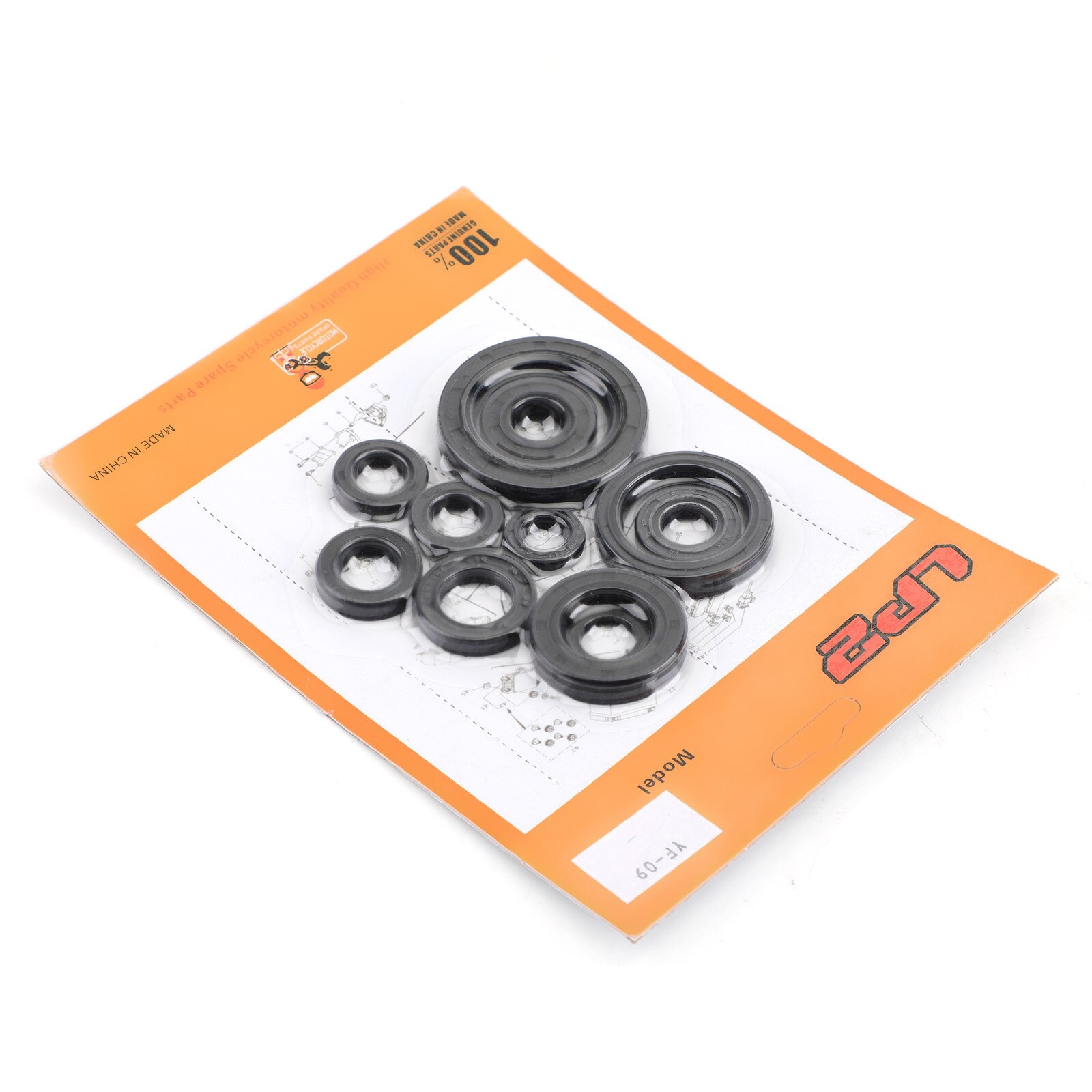 Artudatech motoroljetätningssats set 11 st packningar för honda  cr125r 2004 2005 2006 2007 cr125r cr 125 91203-kk3-830 motordelar